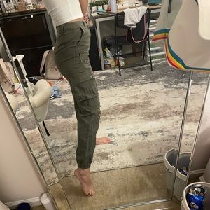 Shein olive cargo pants